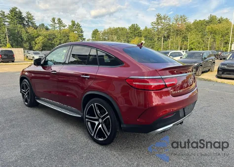 2016 Mercedes-Benz Gle Coupe 450 4Matic from USA, damaged, VIN 4JGED6EB2GA026395